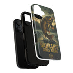 Phone Case - "Bankside Since Birth" Fishing Design (Carp Jumping, Angler Gift)