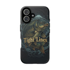 Phone Case — 'Tight Lines' Fishing Carp Design