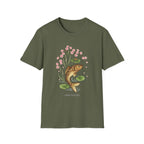 Carp T-Shirt — Cherry Blossom Carp Graphic Tee