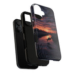 Sunset Carp  Phone Case — Tough Protective iPhone Cover with Fishing Scene