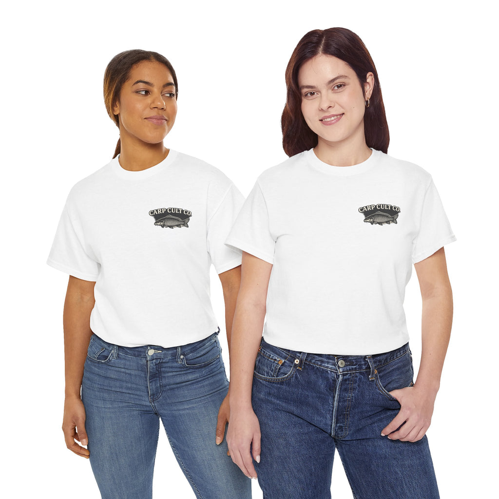 Carp Cult Co. Culture Graphic Tee — Chest Logo T-Shirt