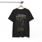 T‑Shirt — "Happiness Is a Screaming Alarm at 3AM"  Tee