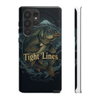 Phone Case — 'Tight Lines' Fishing Carp Design