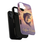 Phone Case — Coffee & Carp Sunrise Fishing Design