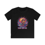 Kids Tee — Colorful splash art  Fish "Carp Culture" Graphic