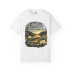 Lake Therapy T-Shirt — Scenic Nature Tee with 'Where the Mind Finds Peace'