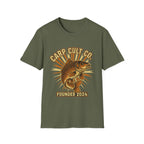 Carp Cult Co. T-Shirt — Vintage Fishing Graphic Tee (Founded 2024)