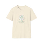 Carp Crest T-Shirt — Floral Fishing Logo Tee (Carp Cult Co.)