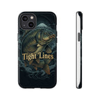 Phone Case — 'Tight Lines' Fishing Carp Design