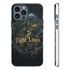 Phone Case — 'Tight Lines' Fishing Carp Design