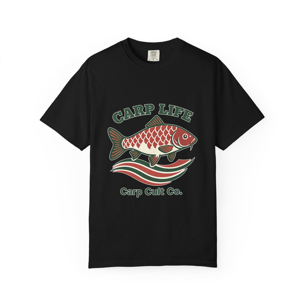 Carp Life T-Shirt — Retro Fishing Graphic Tee (Carp Cult Co.)
