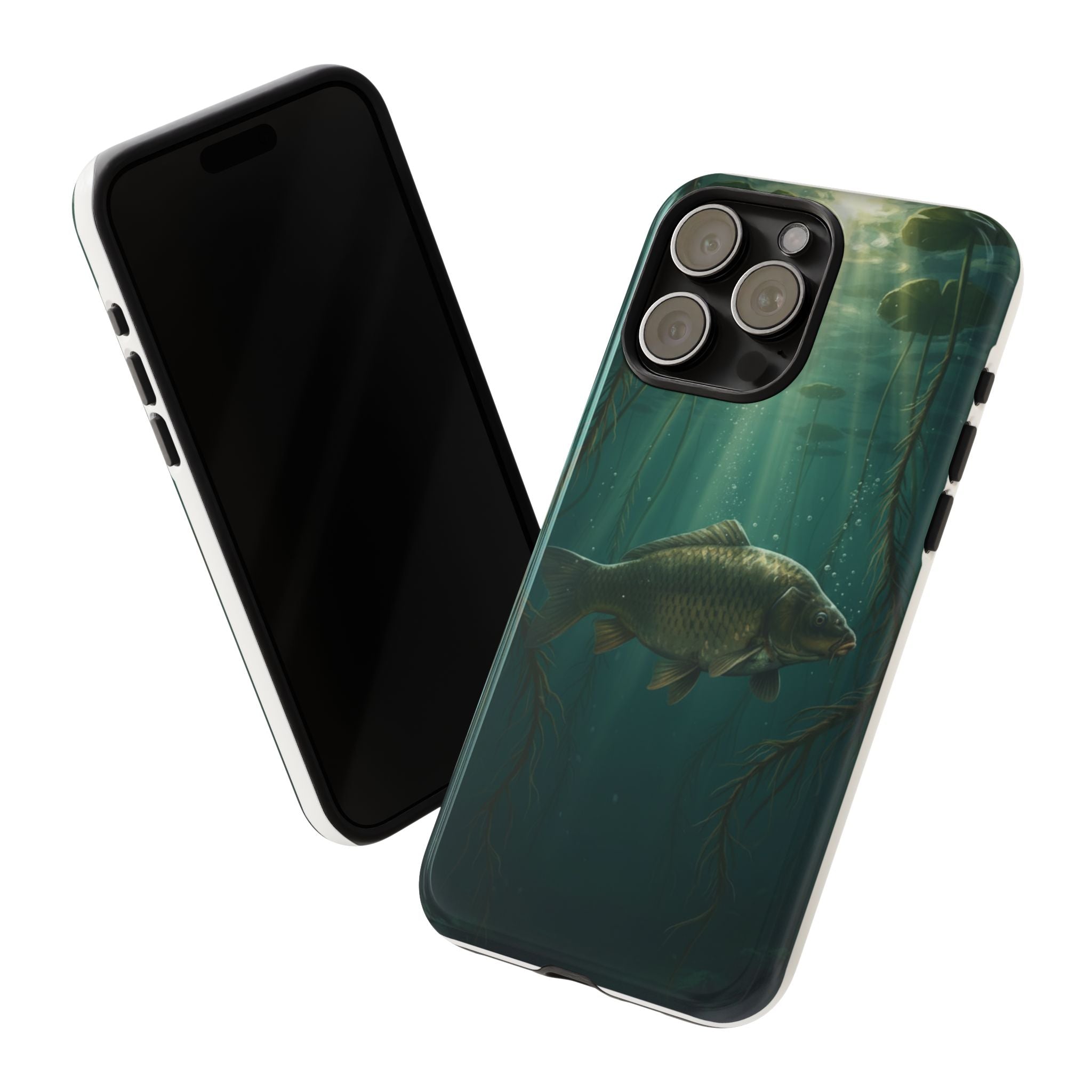 Phone Case — Underwater Carp Design Tough Protective Phone Case