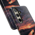 Sunset Carp  Phone Case — Tough Protective iPhone Cover with Fishing Scene
