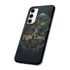 Phone Case — 'Tight Lines' Fishing Carp Design