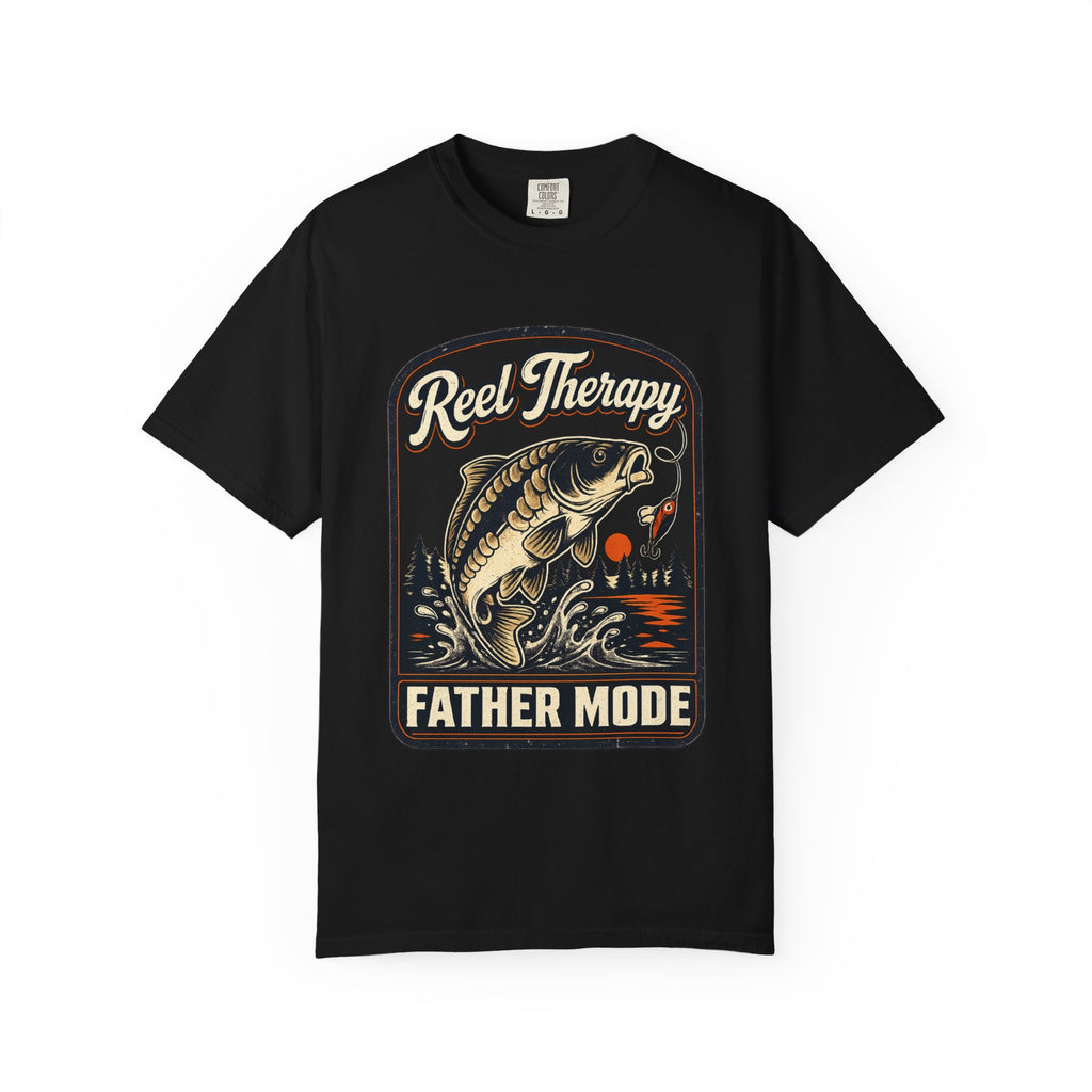 REEL THERAPY Fathers day t-shirt