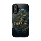 Phone Case — 'Tight Lines' Fishing Carp Design