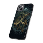 Phone Case — 'Tight Lines' Fishing Carp Design