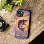 Phone Case — Coffee & Carp Sunrise Fishing Design