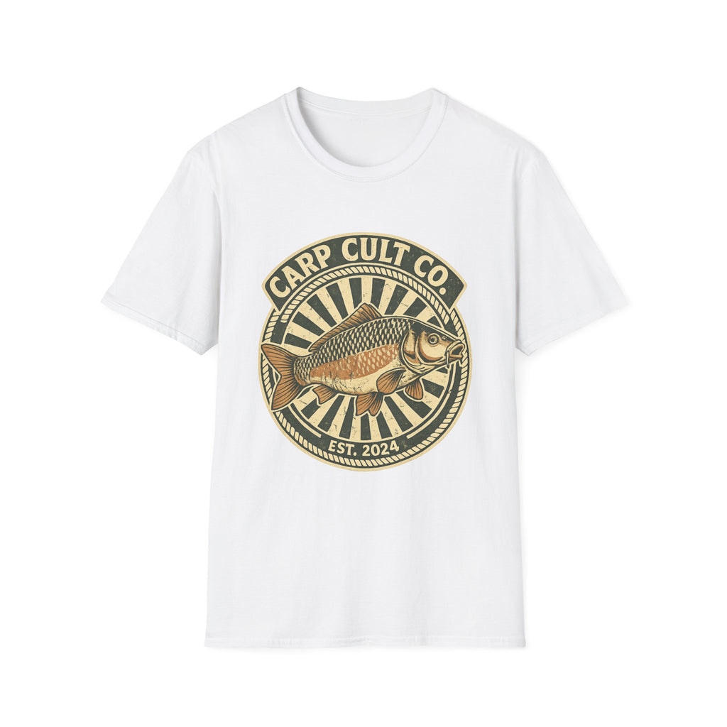 Carp Cult Co.Est 24 Graphic T-Shirt — Vintage Fishing Club Tee