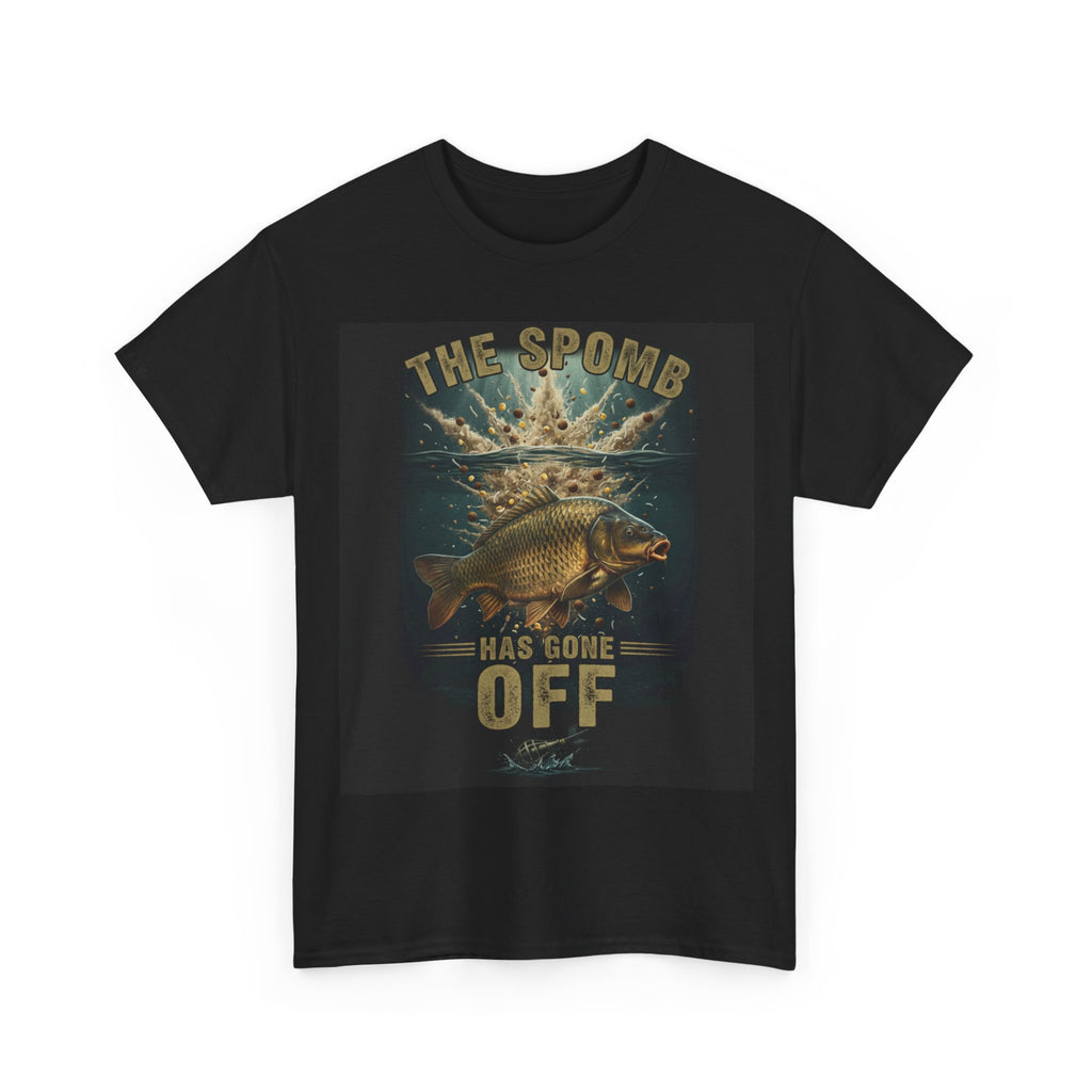 Fishing T-Shirt — “The Sbomb Has Gone Off” Vintage Fish Graphic Tee