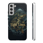 Phone Case — 'Tight Lines' Fishing Carp Design
