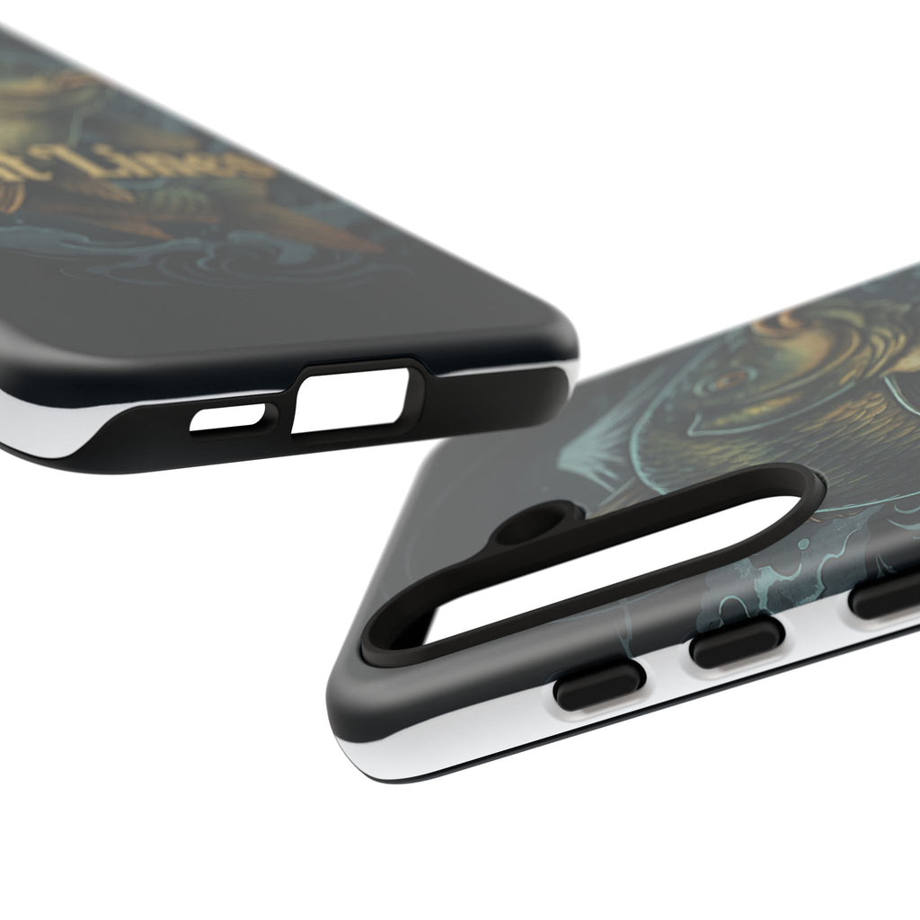 Phone Case — 'Tight Lines' Fishing Carp Design