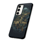 Phone Case — 'Tight Lines' Fishing Carp Design