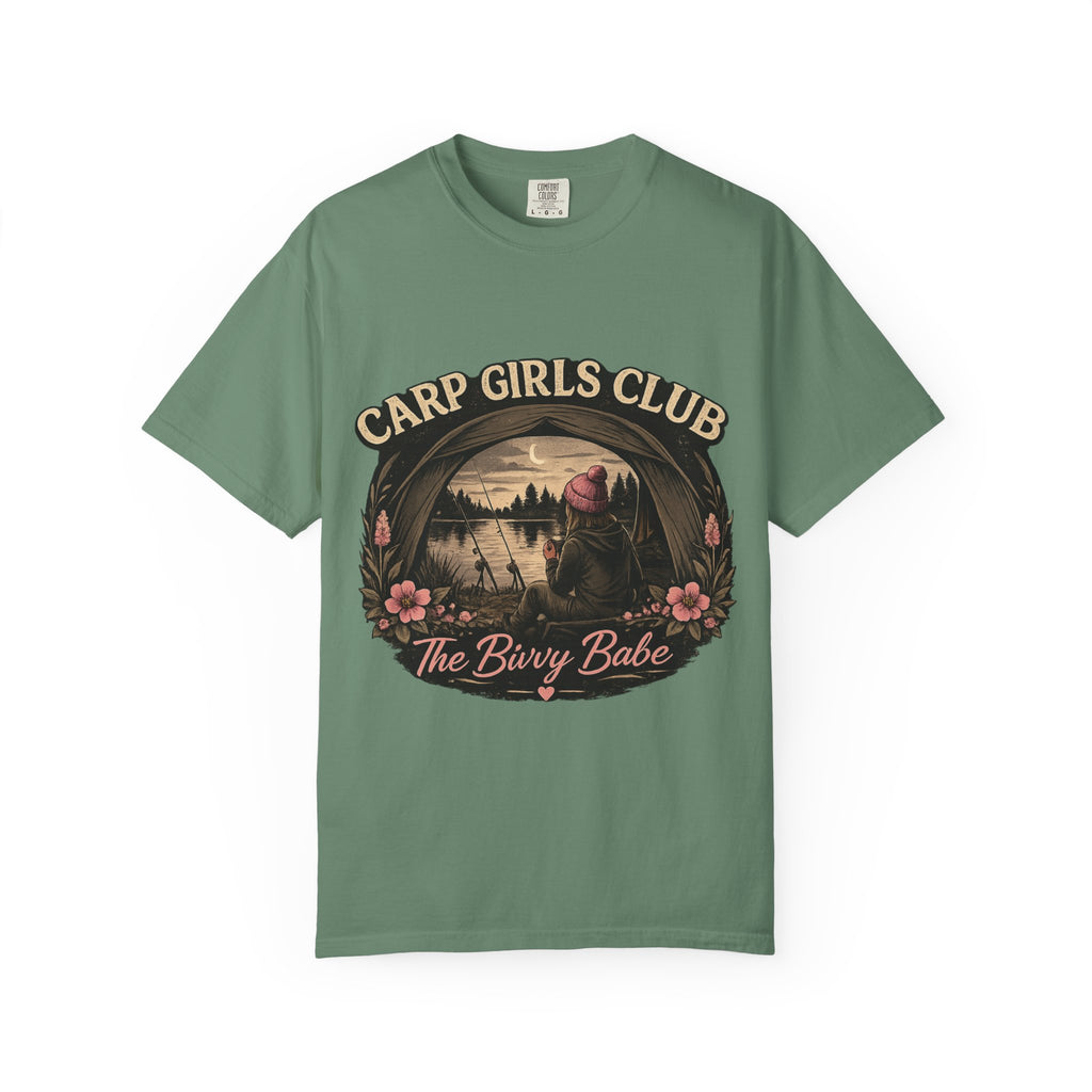 Carp Girls Club T-Shirt — The Bivy Babe Fishing Tee