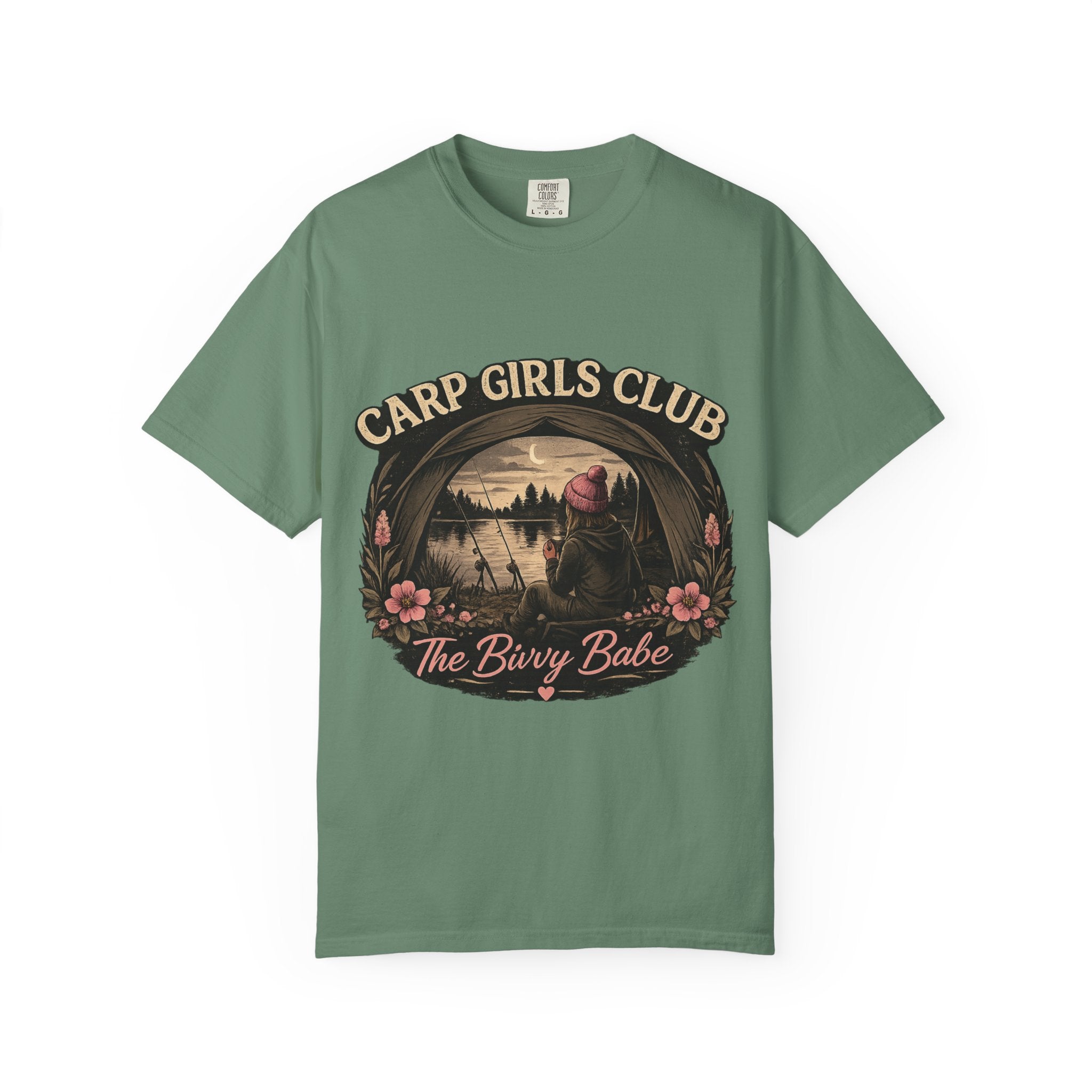 Carp Girls Club T-Shirt — The Bivy Babe Fishing Tee