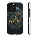 Phone Case — 'Tight Lines' Fishing Carp Design