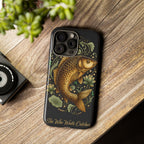 Phone Case — Carp Fish 'She Who Waits Catches' Protective Hard Cover