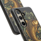 Phone Case — Carp Fish 'She Who Waits Catches' Protective Hard Cover
