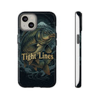 Phone Case — 'Tight Lines' Fishing Carp Design