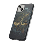 Phone Case — 'Tight Lines' Fishing Carp Design