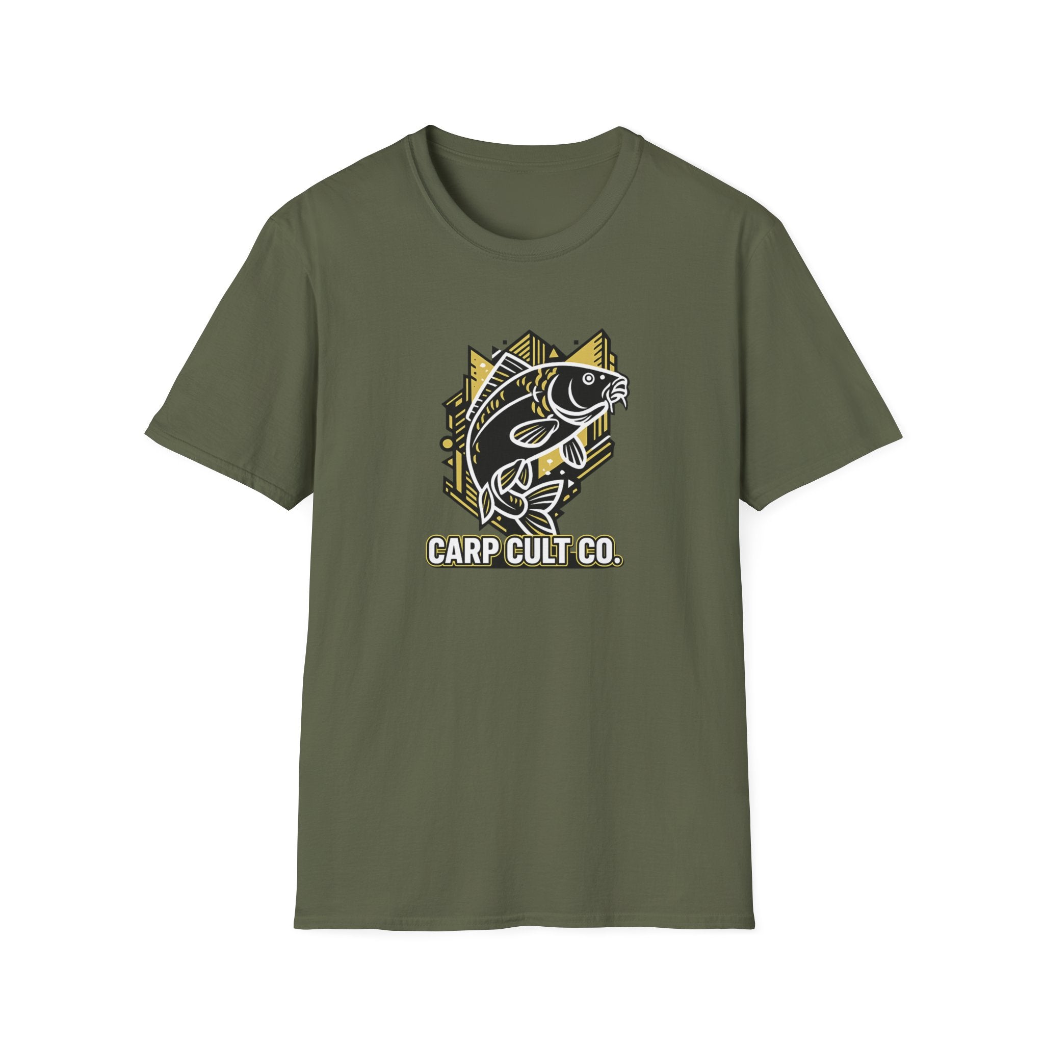 Carp Cult Co. Graphic T-Shirt — Retro Carp Fishing Tee