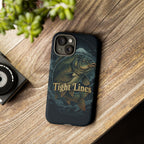 Phone Case — 'Tight Lines' Fishing Carp Design
