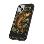 Phone Case — Carp Fish 'She Who Waits Catches' Protective Hard Cover