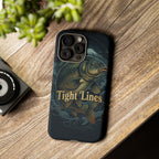 Phone Case — 'Tight Lines' Fishing Carp Design
