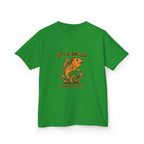Kids Fishing Tee — "Little Angler" Carp Cult Co. Graphic
