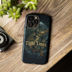 Phone Case — 'Tight Lines' Fishing Carp Design