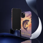 Phone Case — Coffee & Carp Sunrise Fishing Design