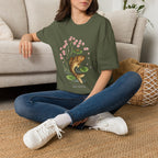 Carp T-Shirt — Cherry Blossom Carp Graphic Tee