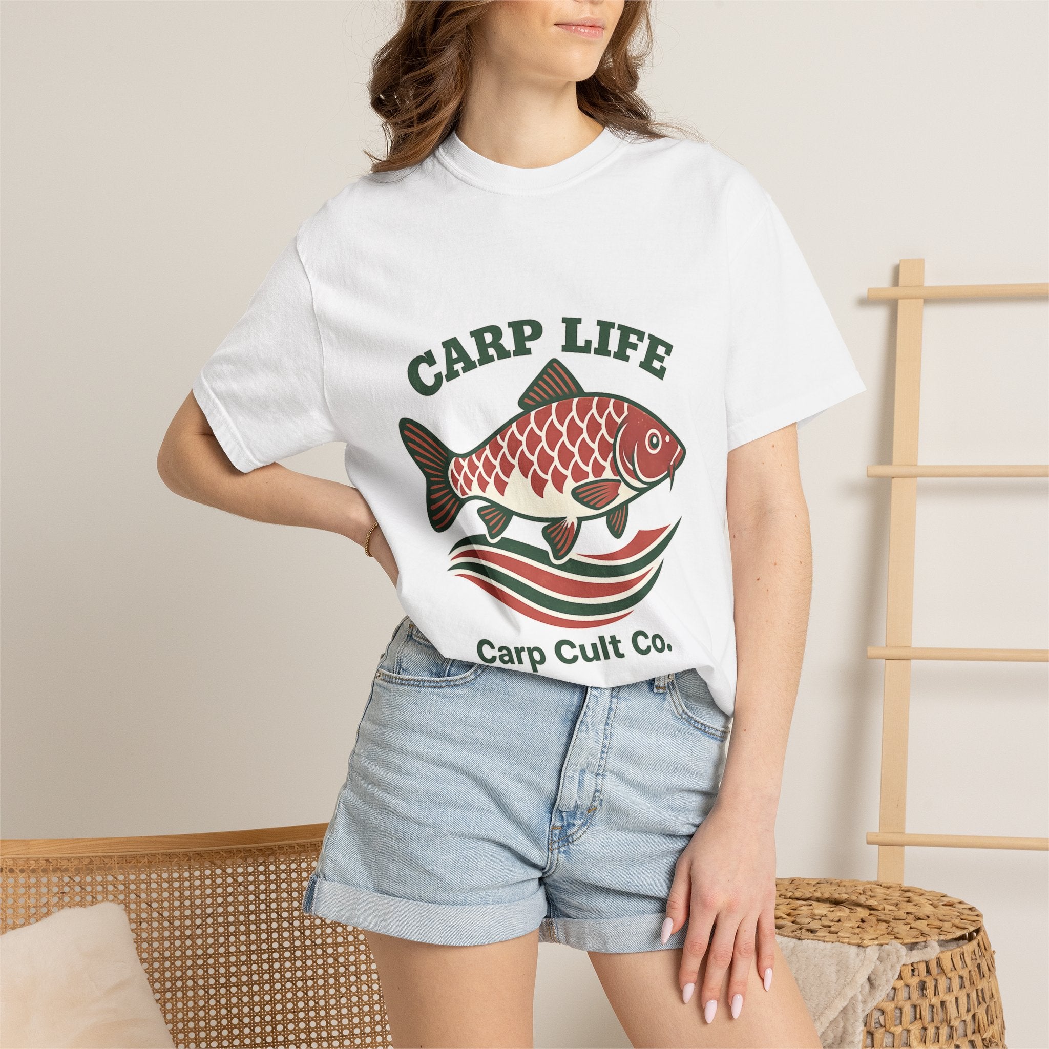 Carp Life T-Shirt — Retro Fishing Graphic Tee (Carp Cult Co.)
