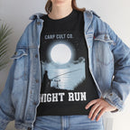 Night Run Carp Fishing Tee — "Carp Cult Co. Night Run" Graphic T-Shirt