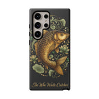 Phone Case — Carp Fish 'She Who Waits Catches' Protective Hard Cover