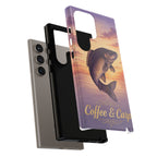 Phone Case — Coffee & Carp Sunrise Fishing Design