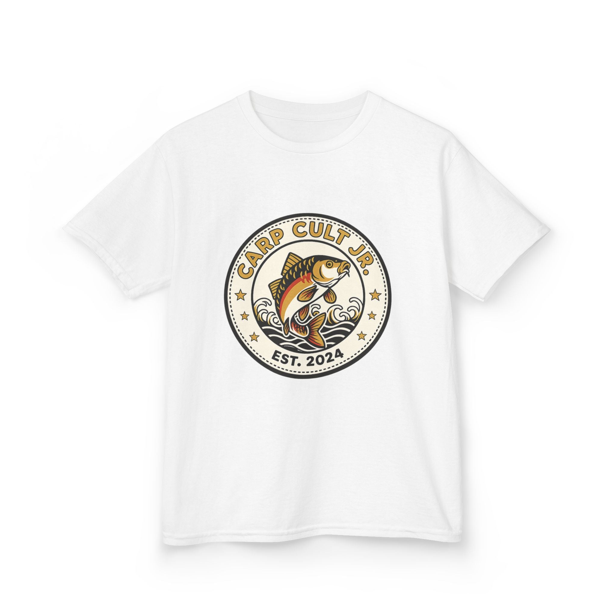 Carp Club Kids T-Shirt — Fishing Graphic Tee for Young Anglers (Carp Cult Co.)
