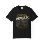 Chasing Monsters Fishing T-Shirt — Graphic Tee