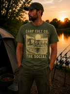 Carp Cult Co. The Social T shirt