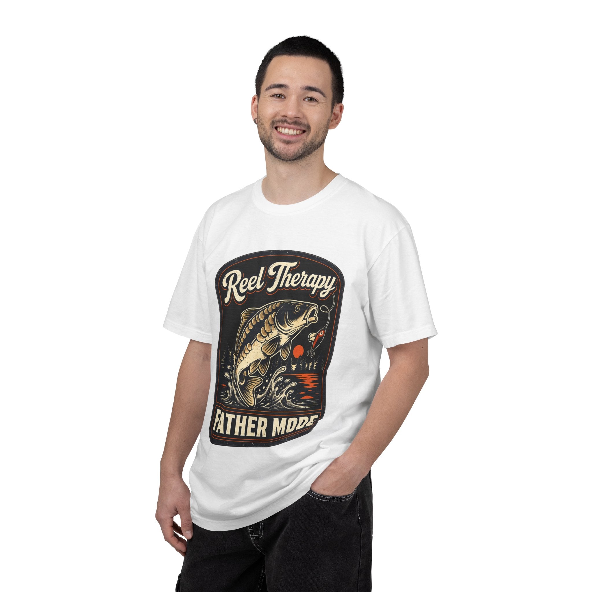 REEL THERAPY Fathers day t-shirt